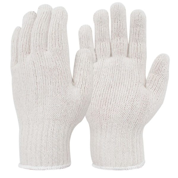 White Knitted Hand Protection